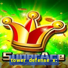 tower defense x: beta codes